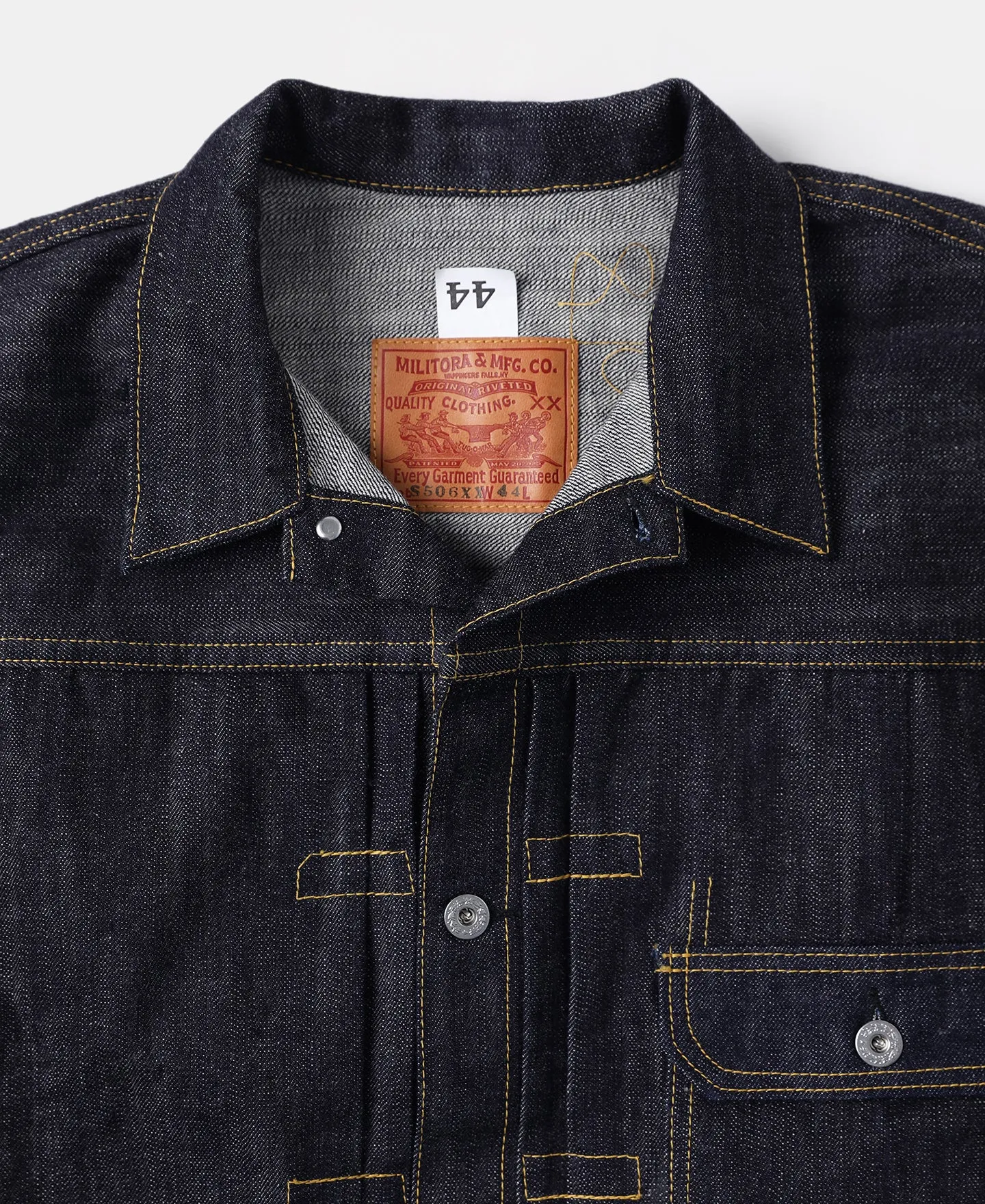 Vintage 1940s WWII-Era Mackinnon Selvedge Denim Jacket