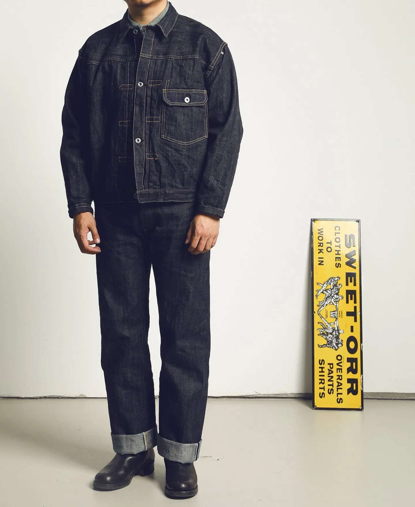 Vintage 1940s WWII-Era Mackinnon Selvedge Denim Jacket