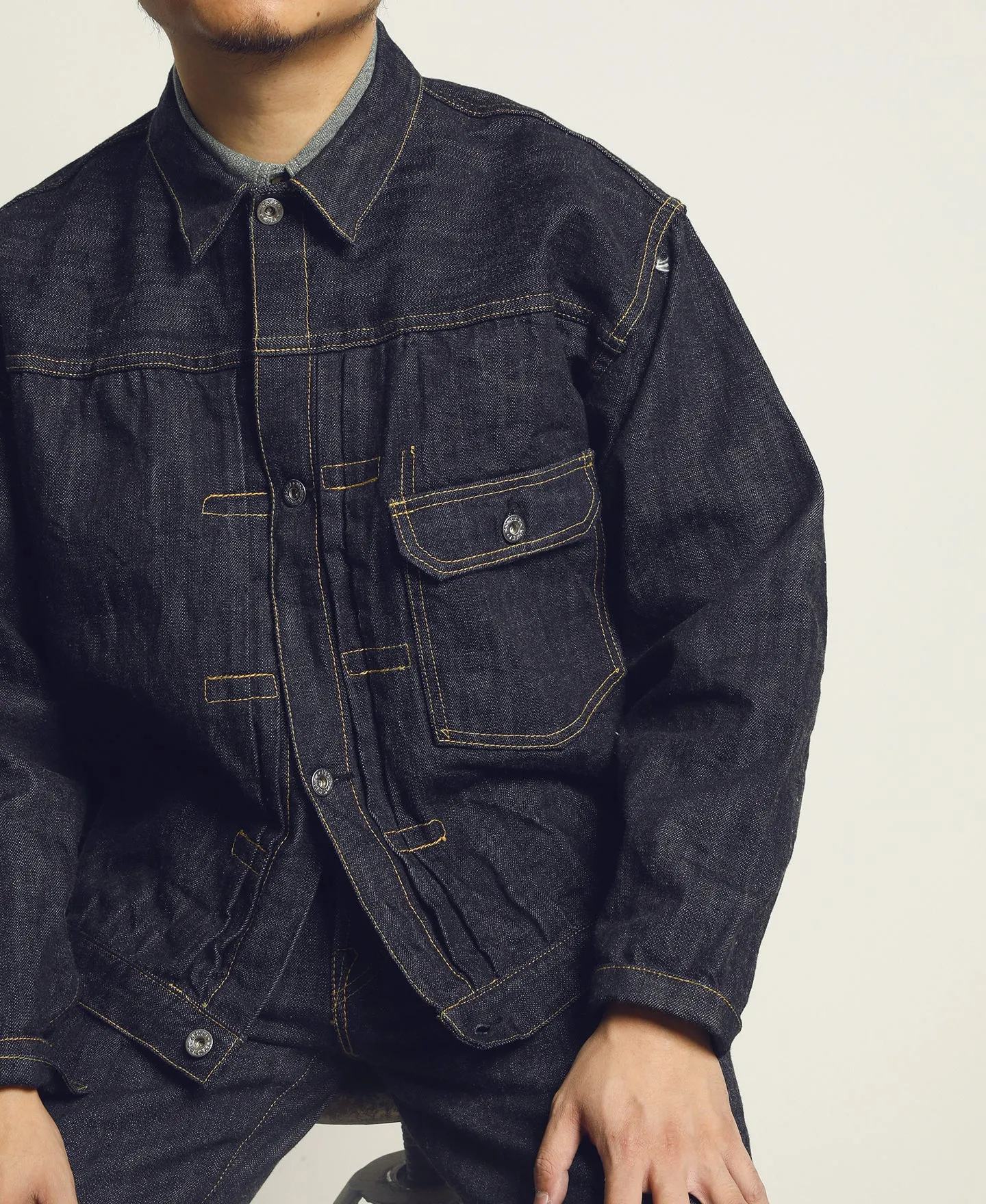 Vintage 1940s WWII-Era Mackinnon Selvedge Denim Jacket