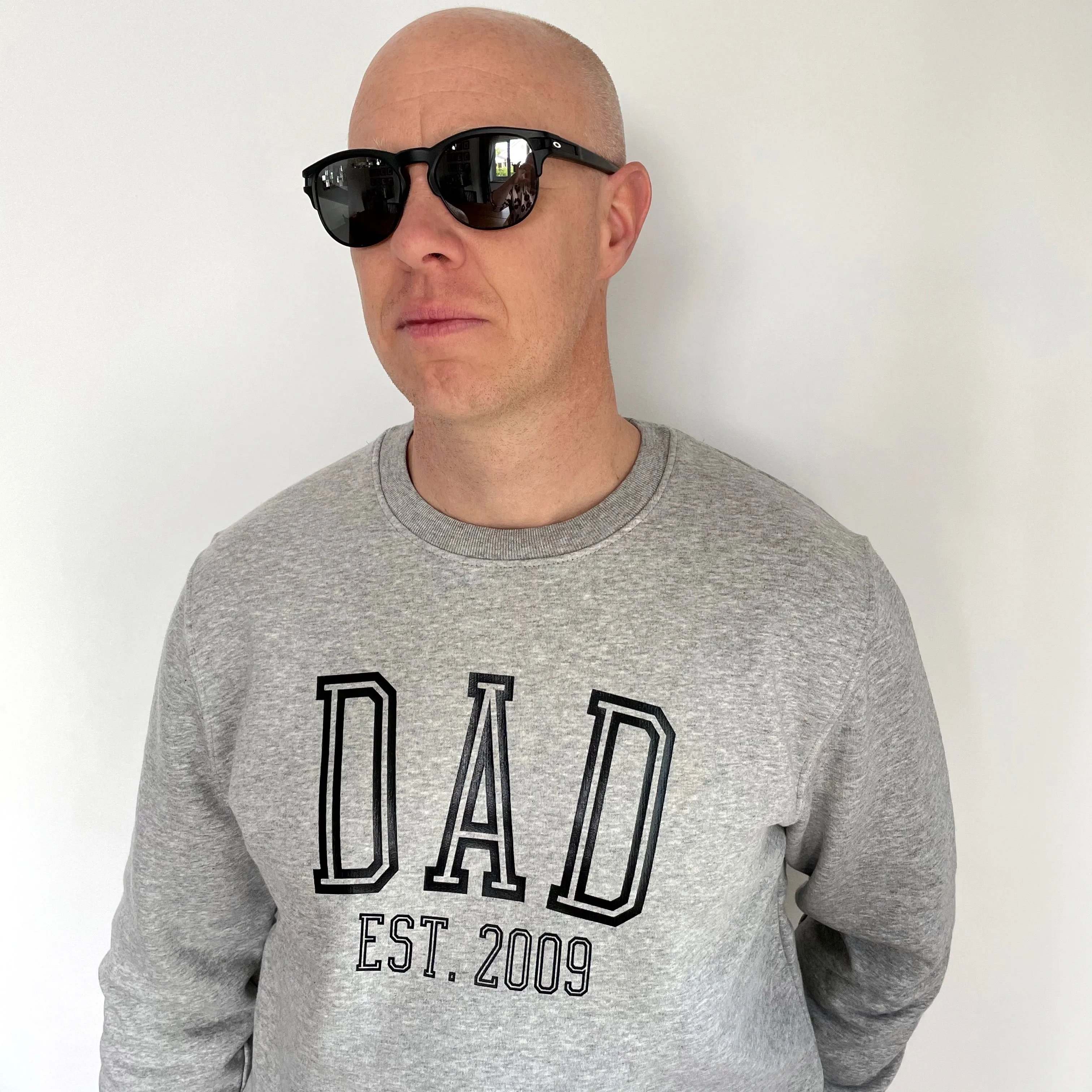 Adult Daddy Est. Navy Sweater