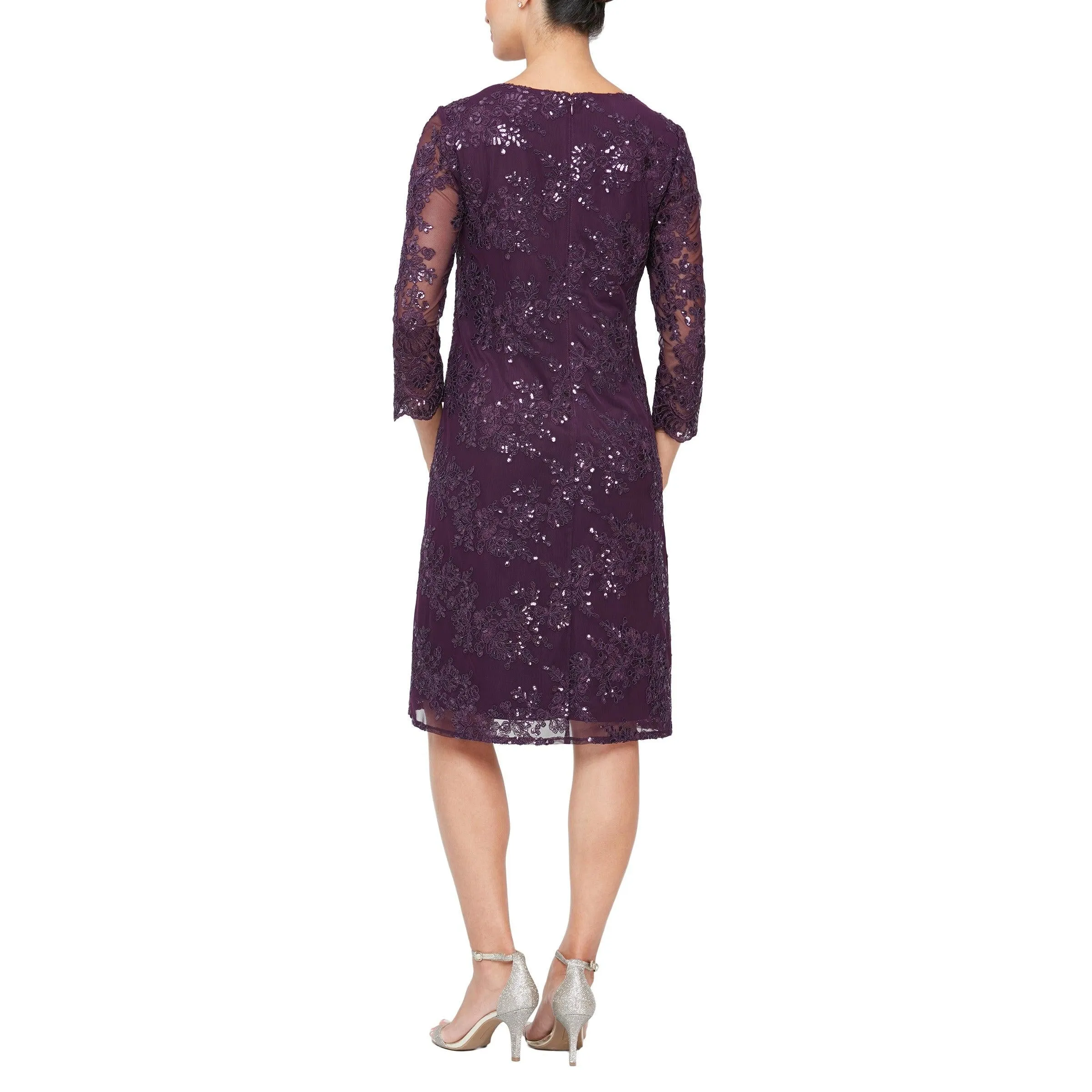Alex Evenings AE811712226 Short Mother of the Bride Dress