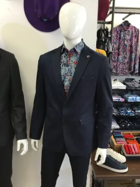 Au Noir STEWART Stretch Blazer Navy