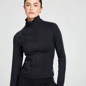 Black BAHE Attune Seamed Zippered Jacket