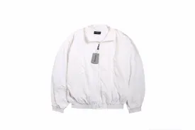 Balenciaga White Zip-Up Jacket