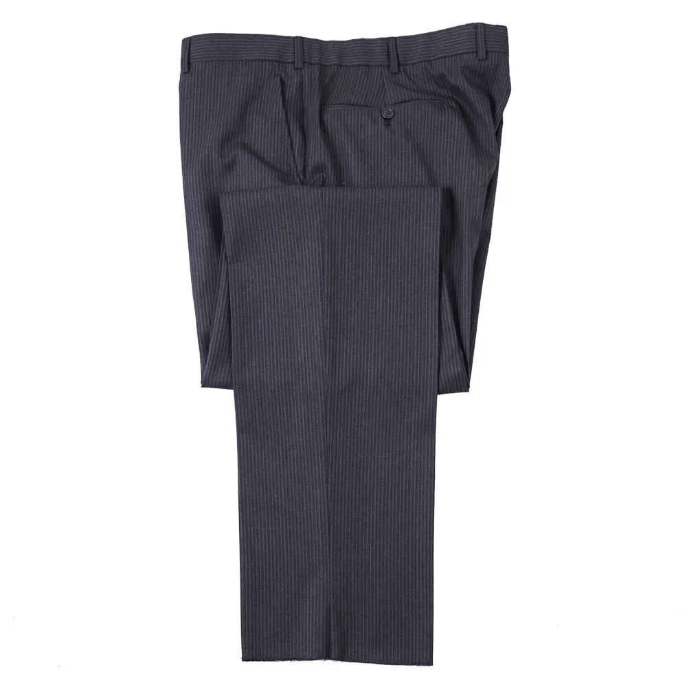 Belvest Gray Stripe Super 130s Suit