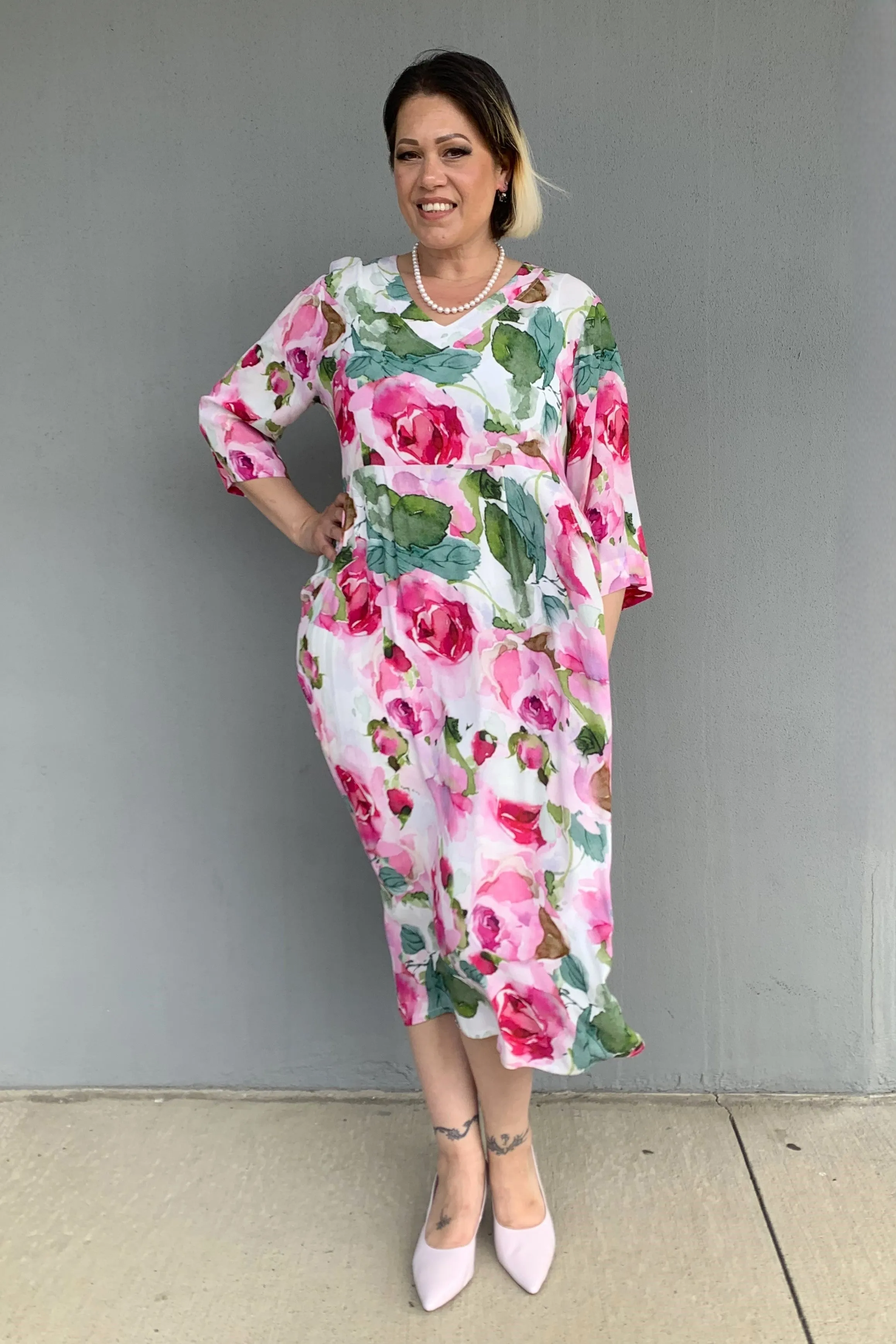 Blanc - D541 Summer Love Dress