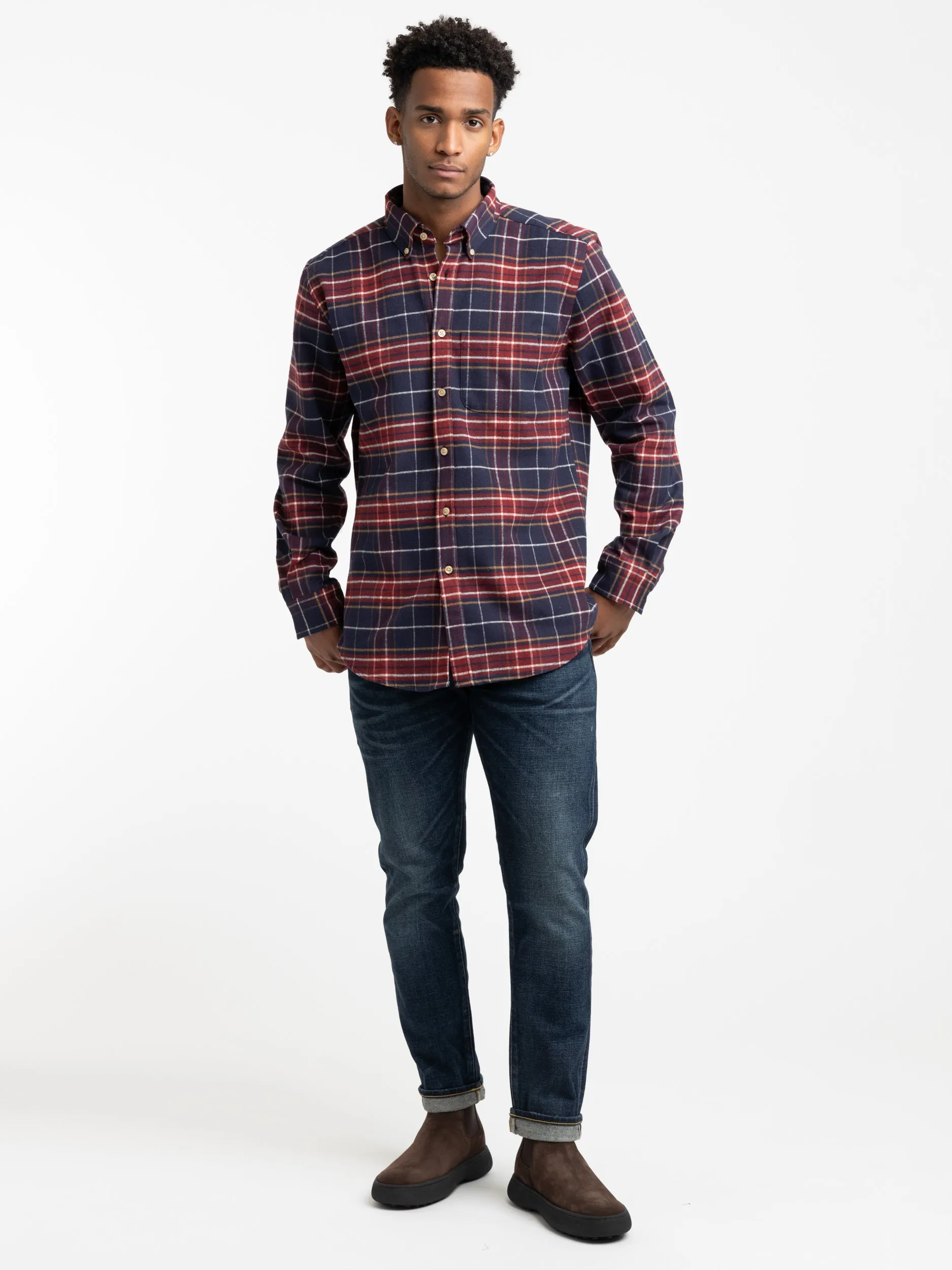 Blue Check Station Shirt
