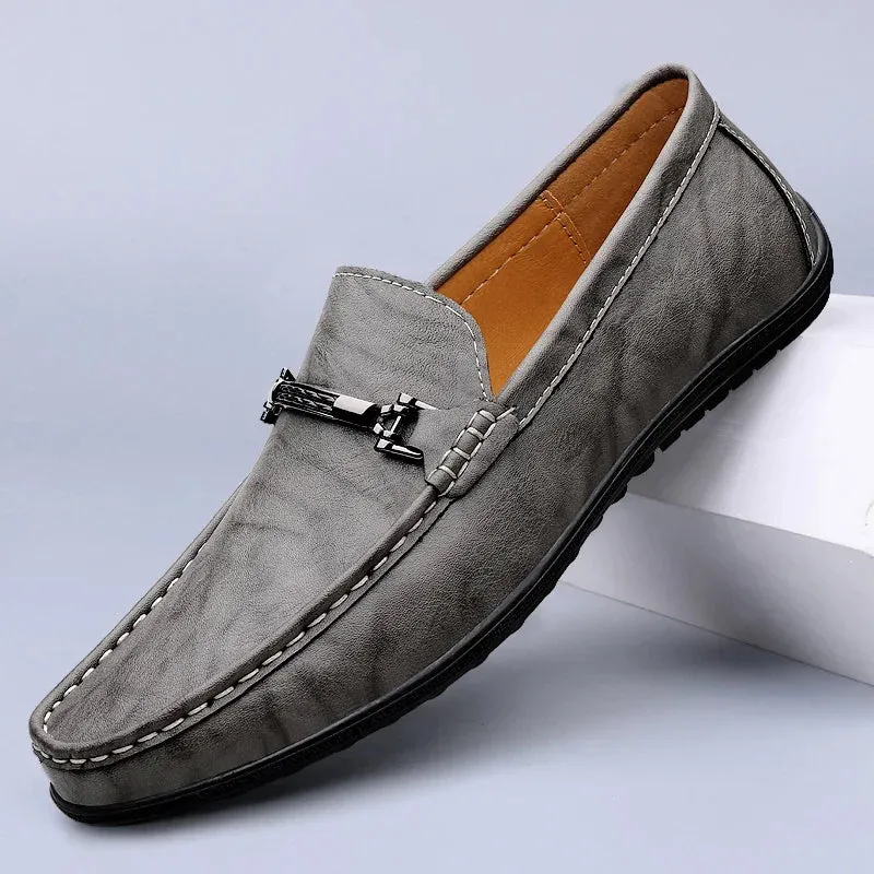 Bravino Genuine Leather Loafers