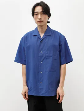 Camp Collar Shirt C Blue