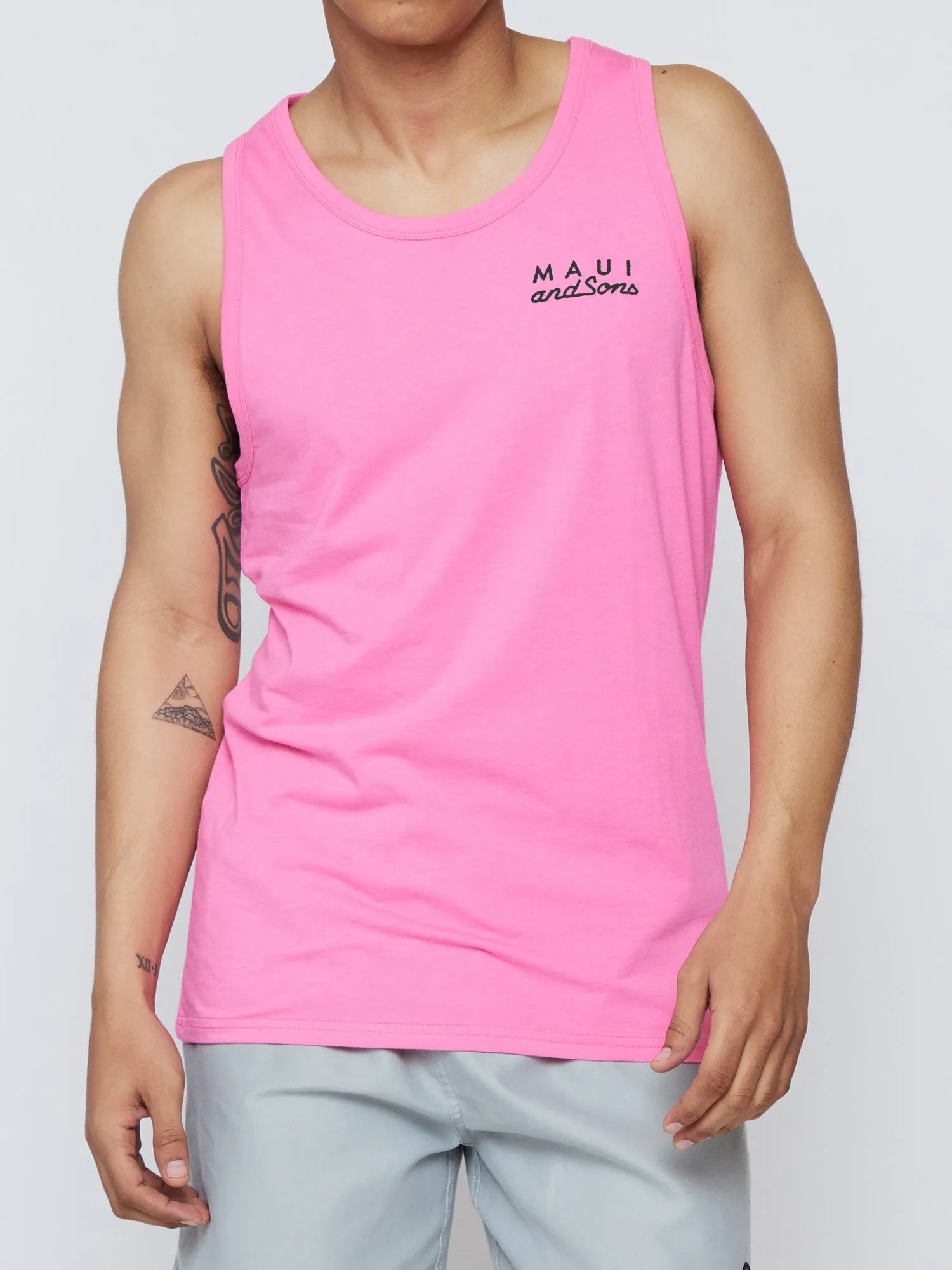 Classic Neon Color Cookie Logo Tank Top-Multi Colors