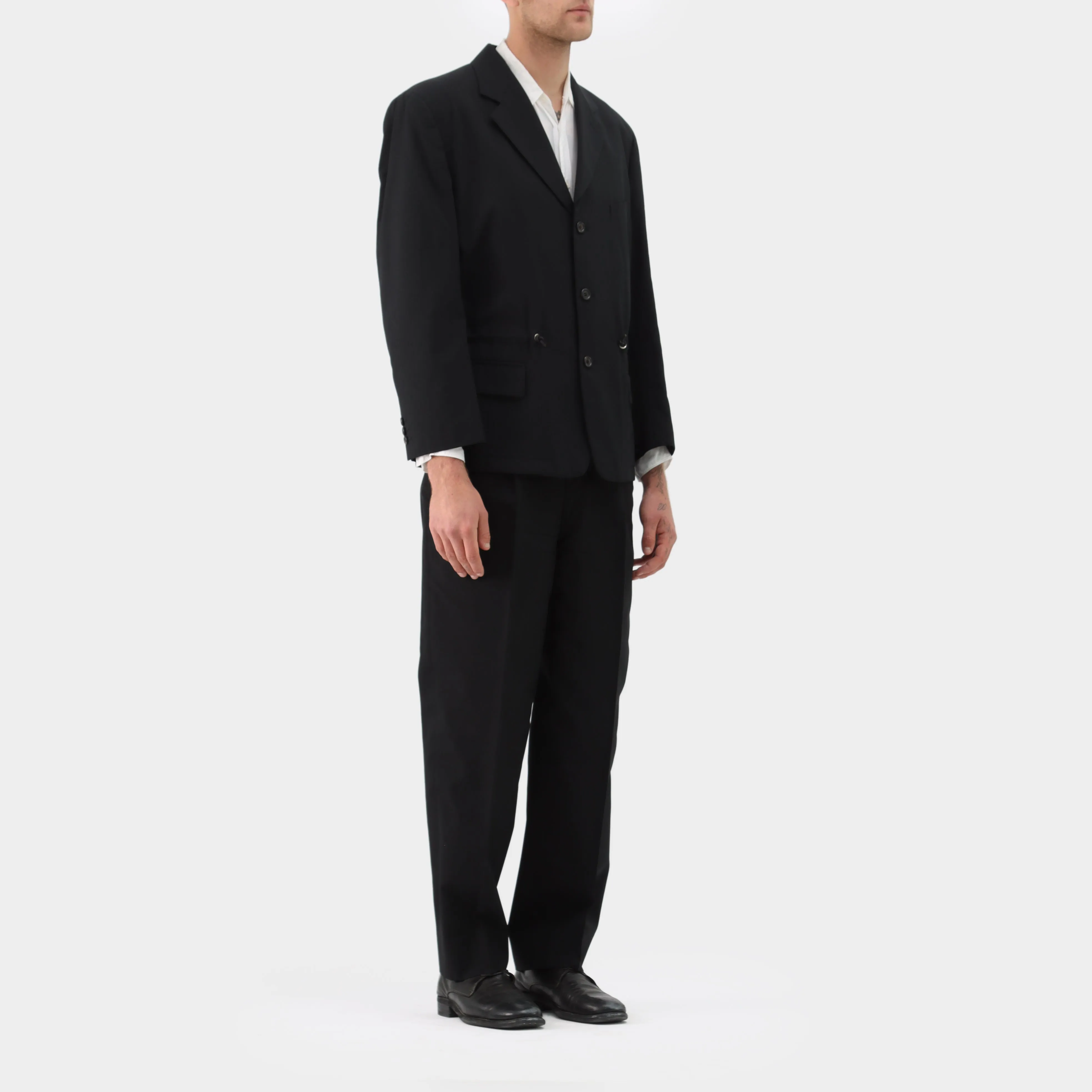 Comme des Garçons Homme Plus Drawstring Jacket Suit