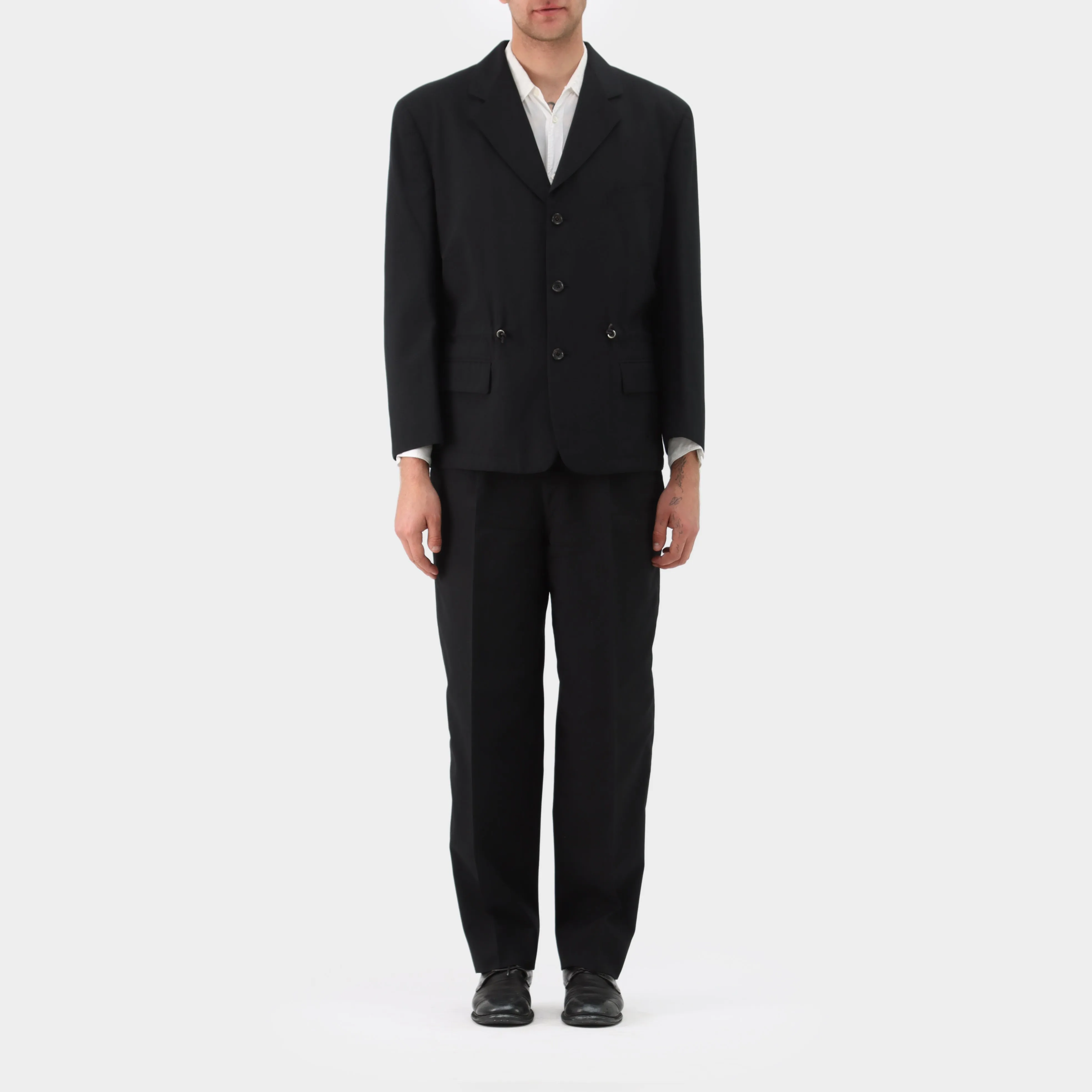 Comme des Garçons Homme Plus Drawstring Jacket Suit