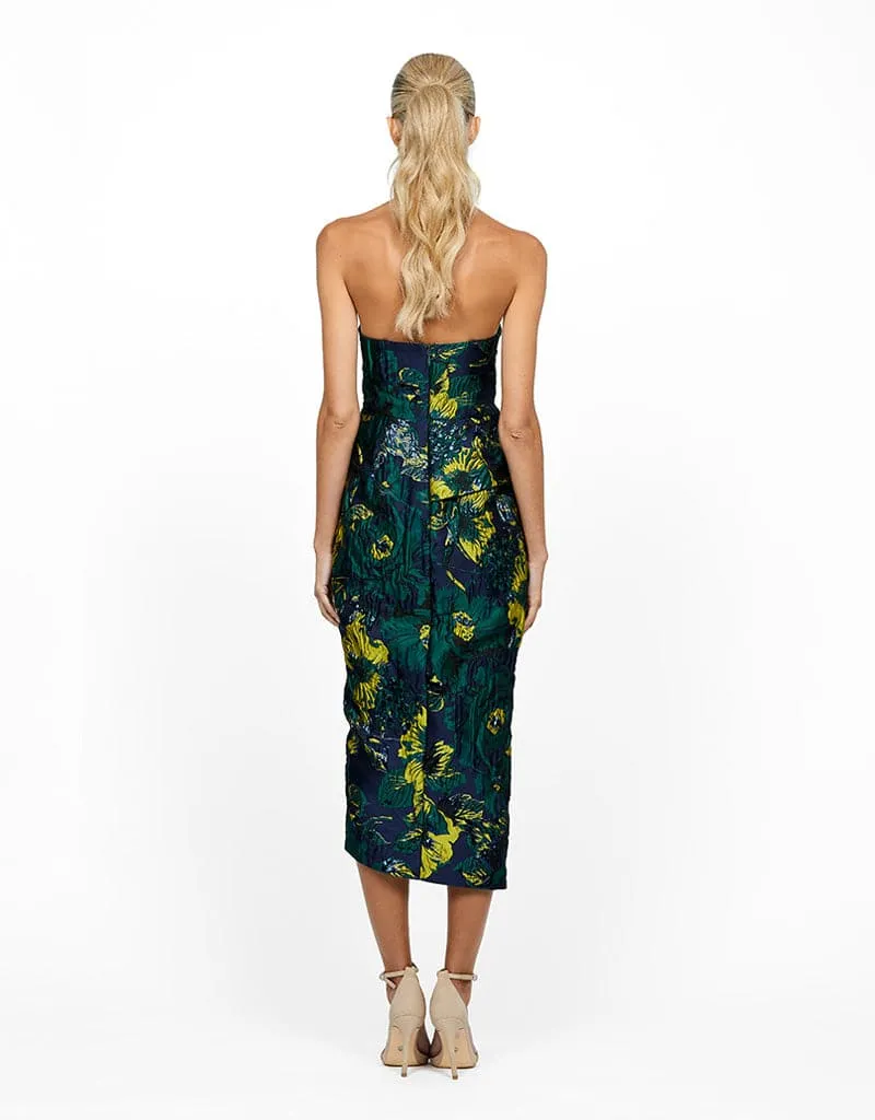 COSMOS STRAPLESS SWEETHEART MIDI B55D21S