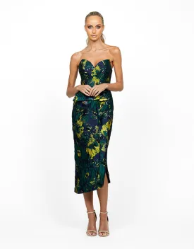 COSMOS STRAPLESS SWEETHEART MIDI B55D21S