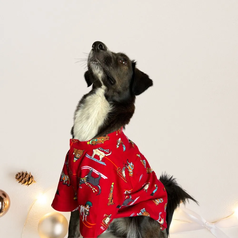 Dashing through the Snow Dog Shirt