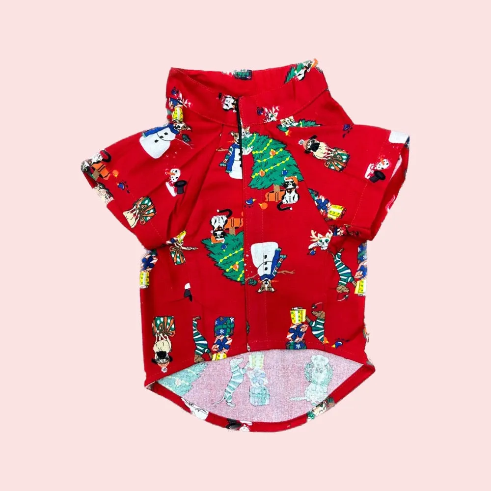 Dashing through the Snow Dog Shirt