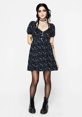 Diana Moon Moth Mini Dress