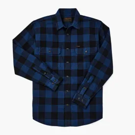 Cobalt Blue Black Filson Field Flannel Shirt