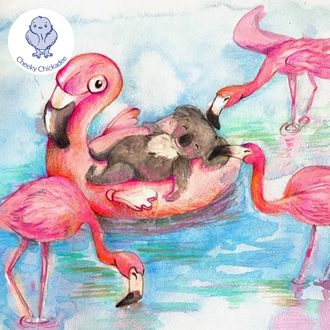 Flamingo Koala Play Shorts