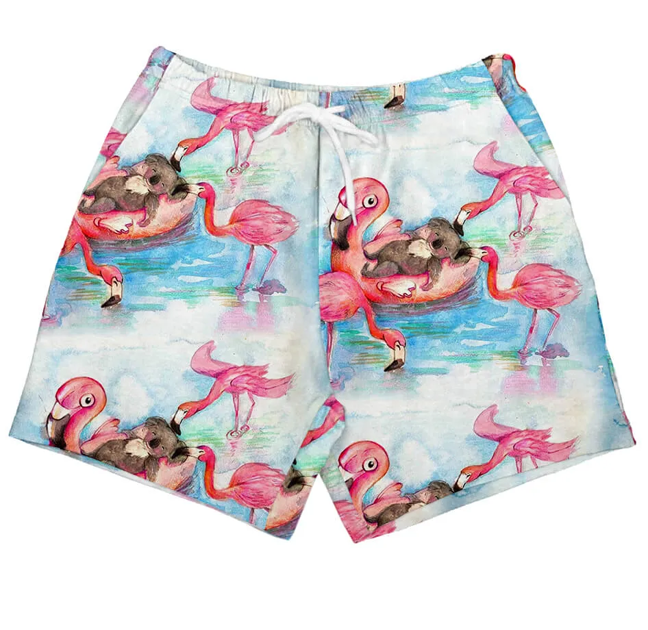 Flamingo Koala Play Shorts