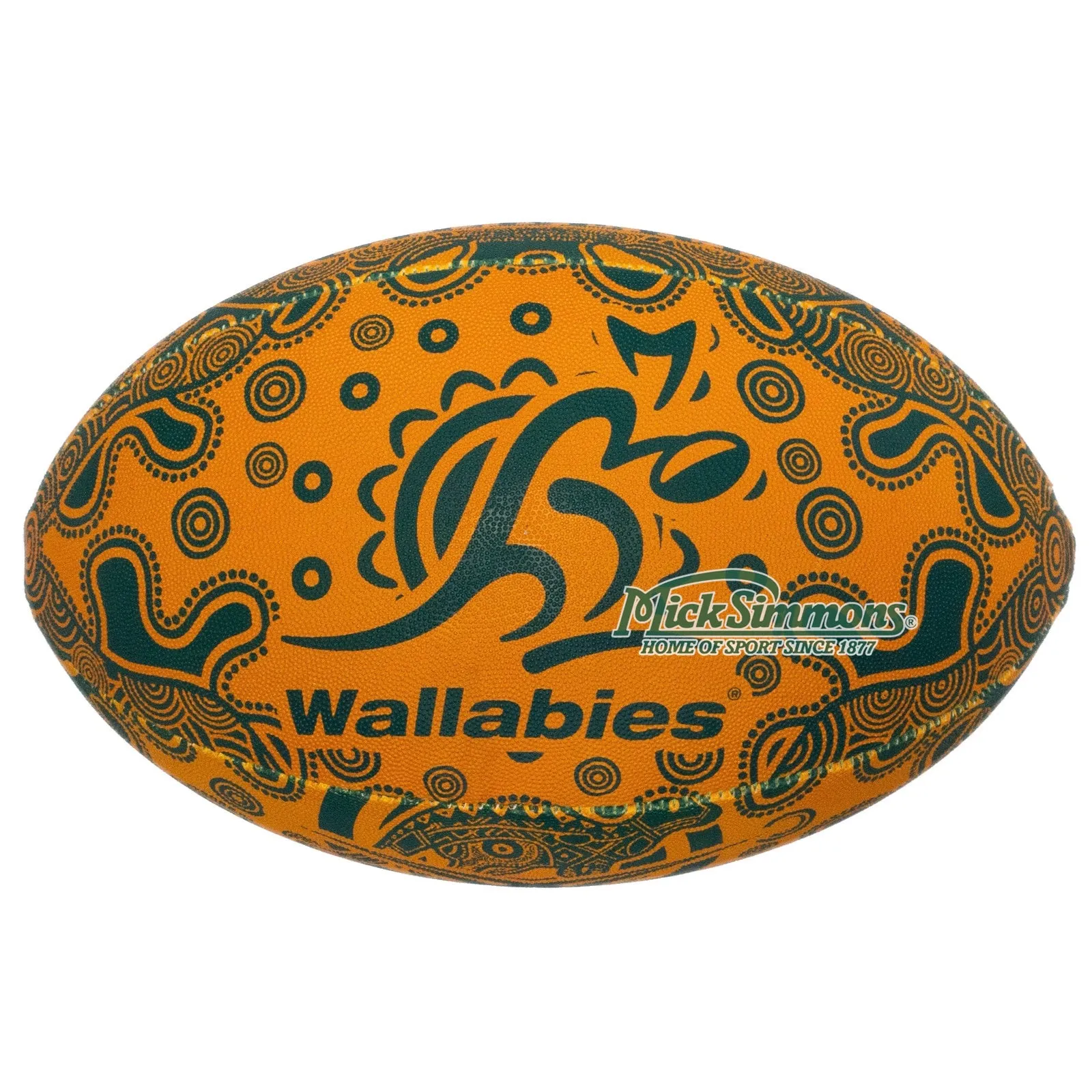 Gilbert Wallabies Australian First Nations Rugby Union Indigenous Replica Ball size 5