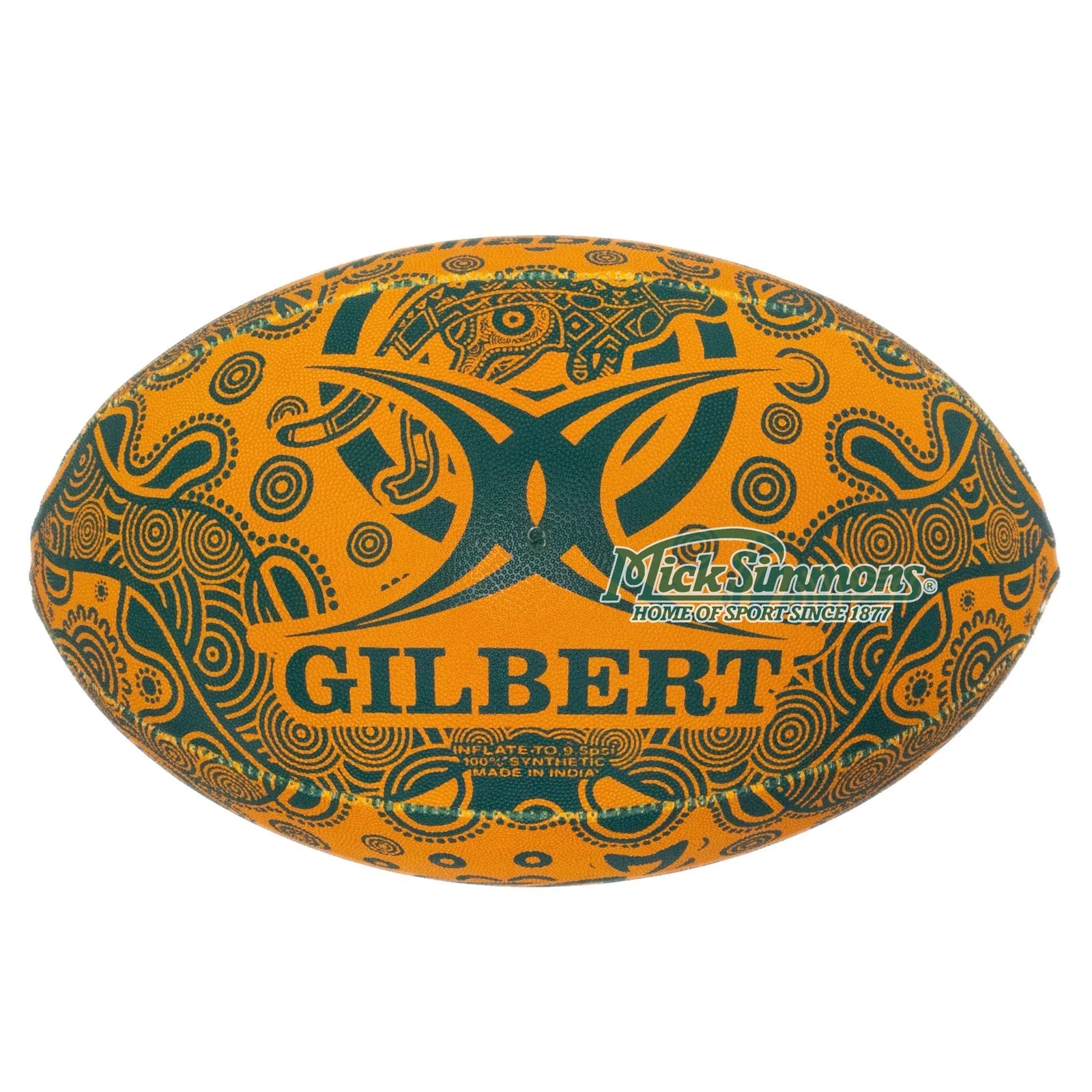 Gilbert Wallabies Australian First Nations Rugby Union Indigenous Replica Ball size 5