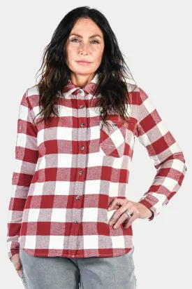 Givens Work Shirt - Buffalo Plaid Red