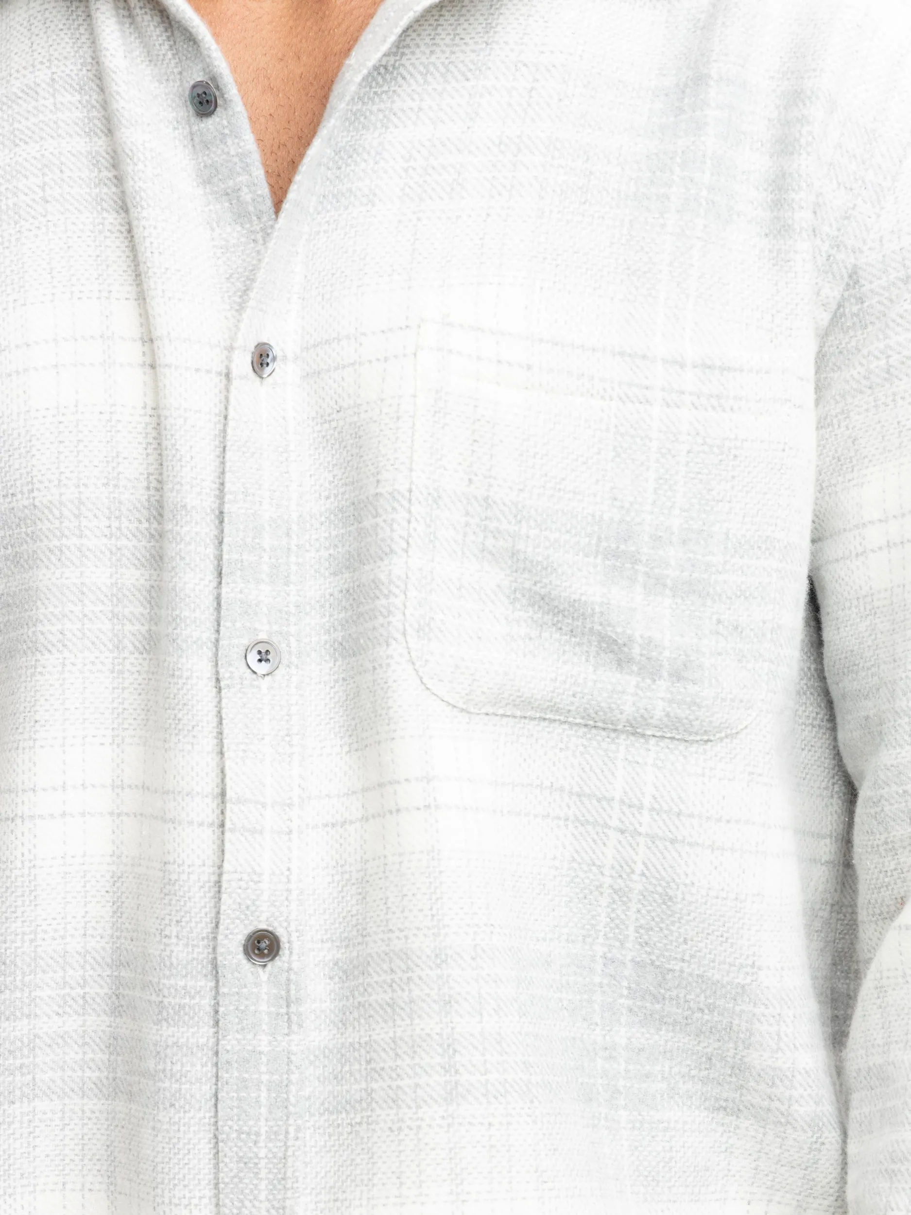 Grey Check Fabri Shirt