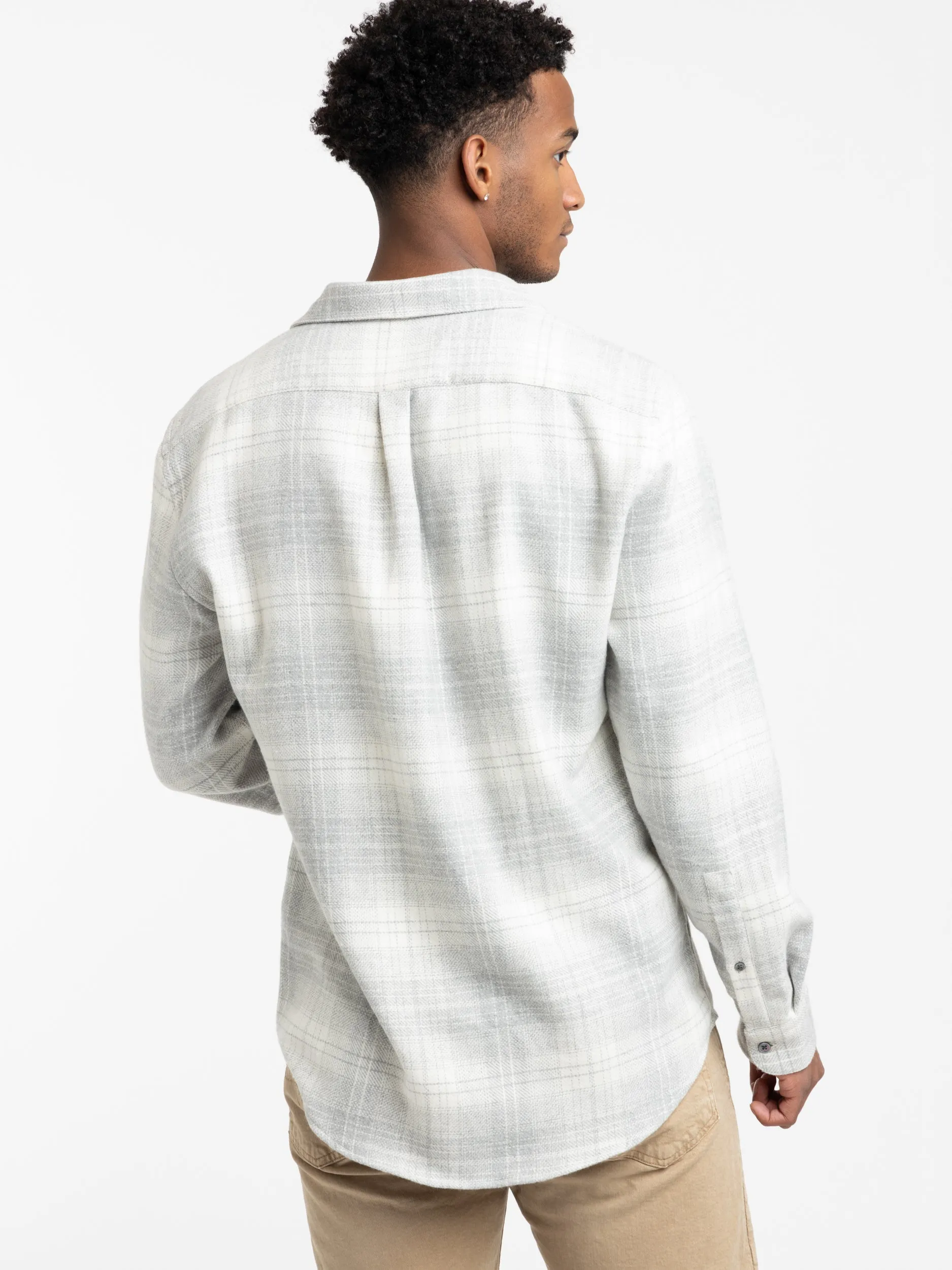 Grey Check Fabri Shirt