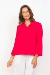 Habitat Sale, 30649 Pleat Back Jacket, Rose 50% Off Regular Price
