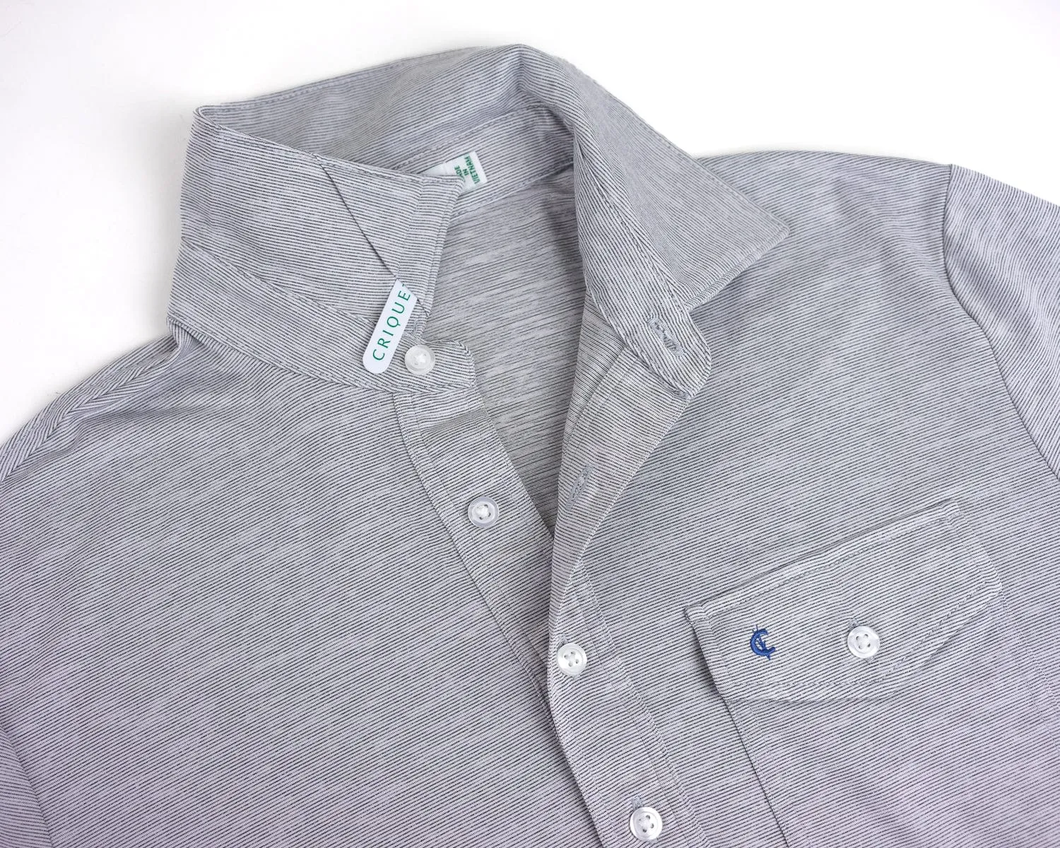 Heather Performance Sport Players Shirt - Steely Dan