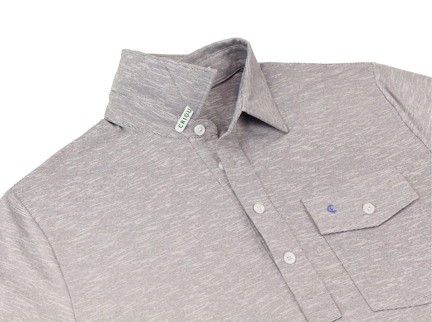 Heather Performance Sport Players Shirt - Steely Dan