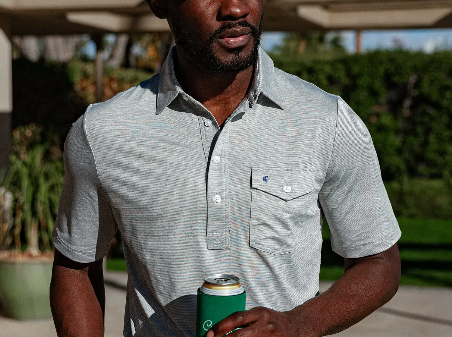 Heather Performance Sport Players Shirt - Steely Dan