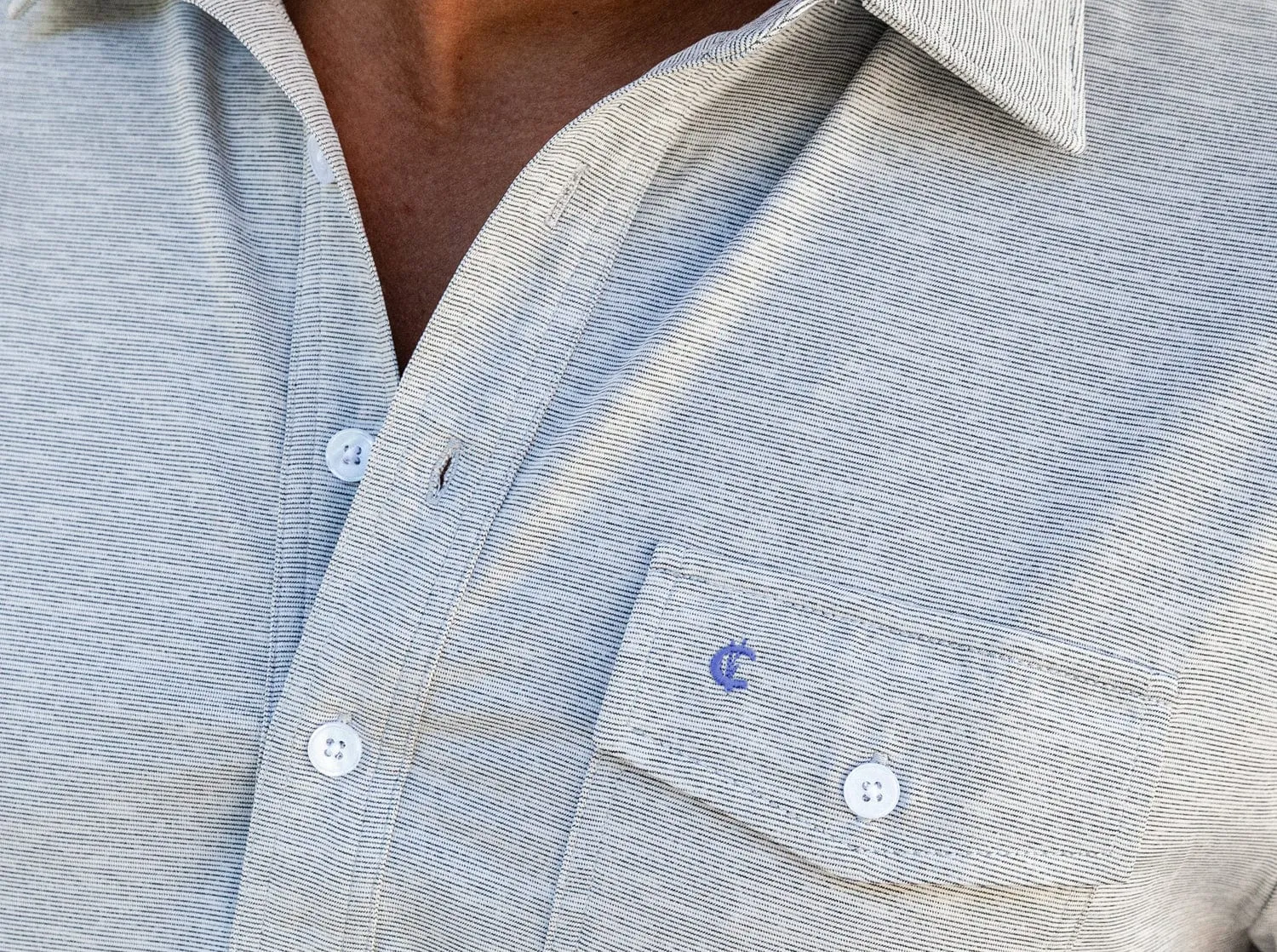 Heather Performance Sport Players Shirt - Steely Dan
