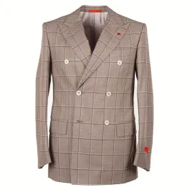 Isaia 'Sanita' Woven Fresco Wool Suit