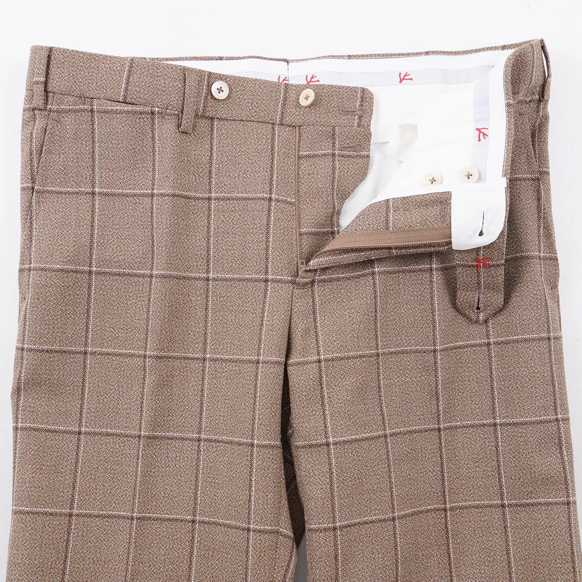 Isaia 'Sanita' Woven Fresco Wool Suit