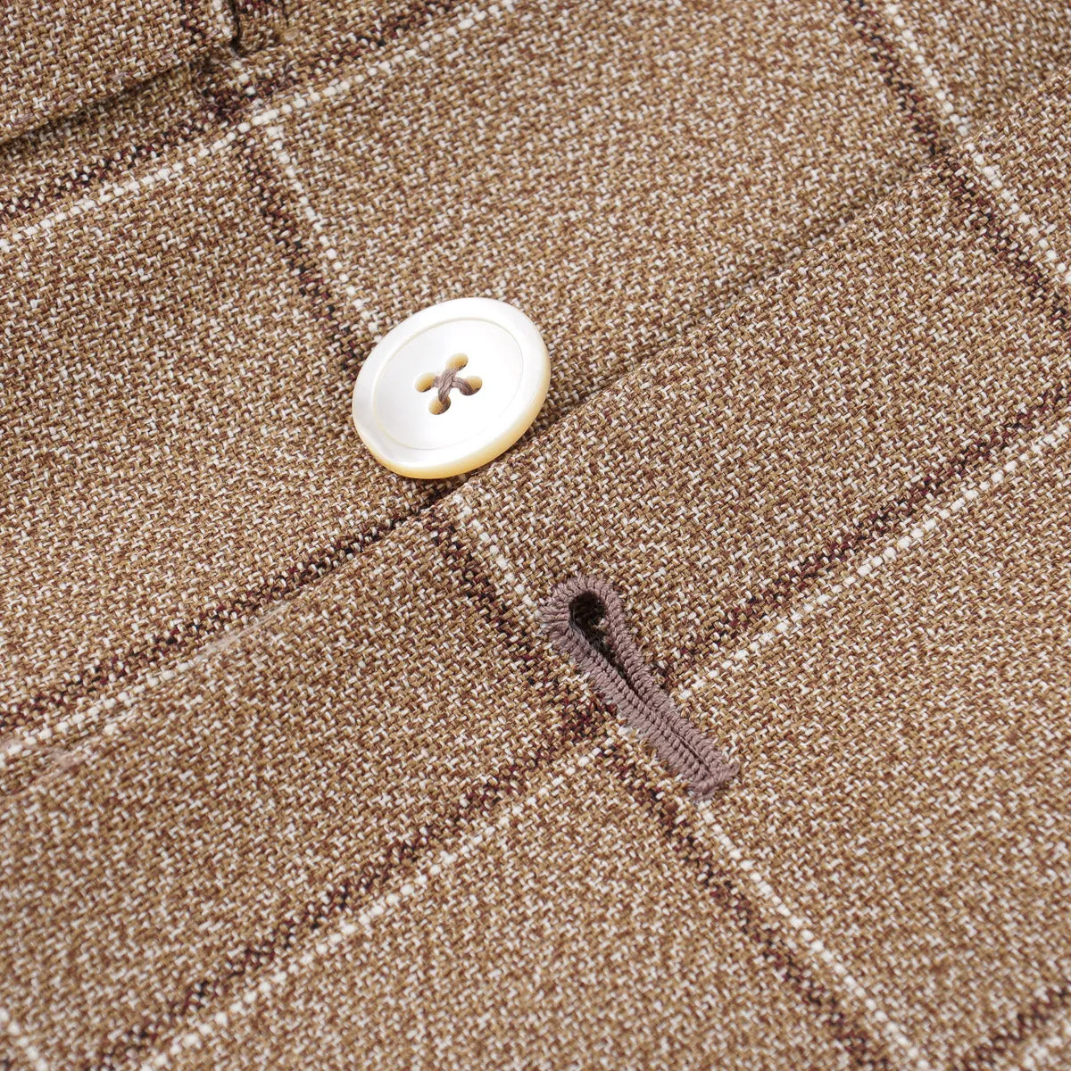 Isaia 'Sanita' Woven Fresco Wool Suit
