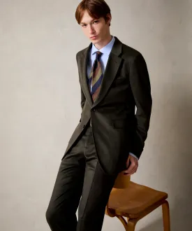 Premium Italian Cashmere Sutton Jacket in Elegant Snyder Olive
