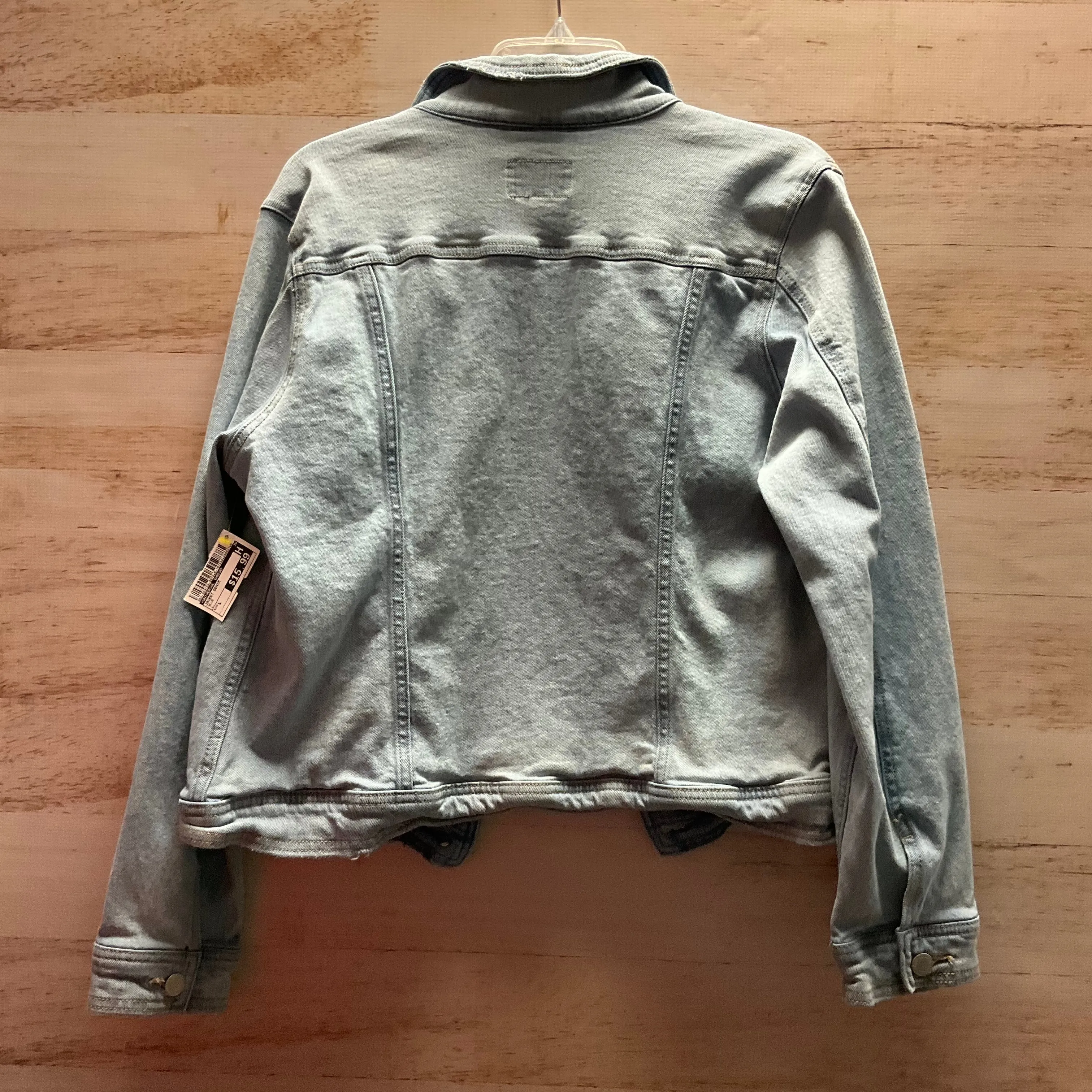 Jacket Denim By Universal Thread In Blue, Size: L