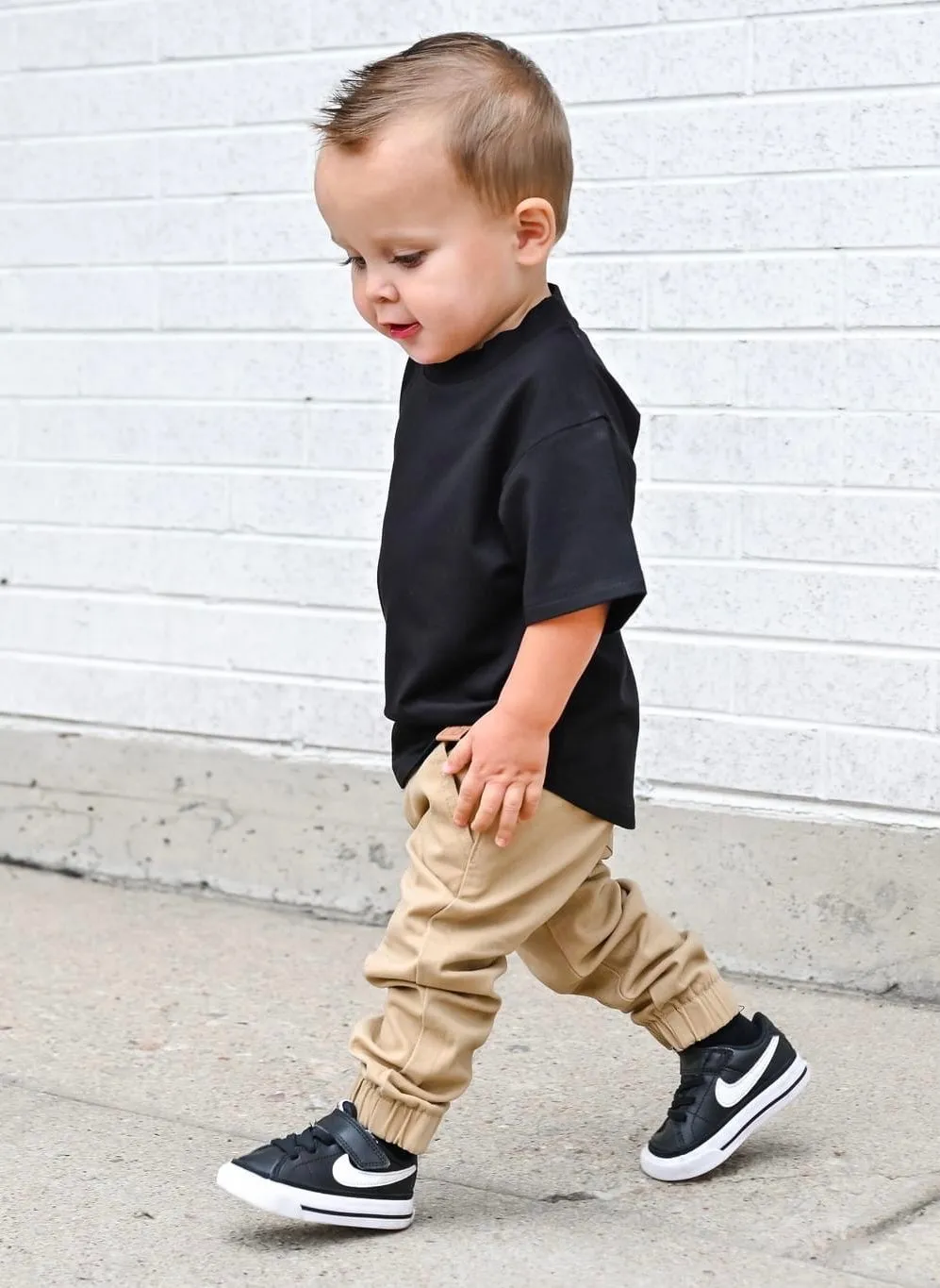 Little Bipsy - Chino Joggers in Camel