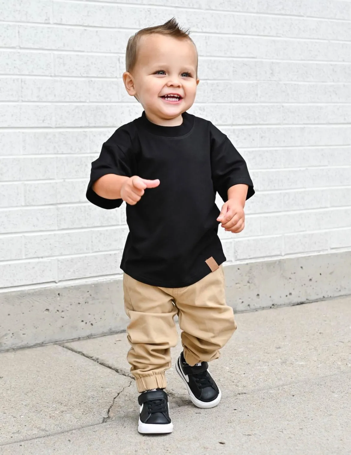 Little Bipsy - Chino Joggers in Camel