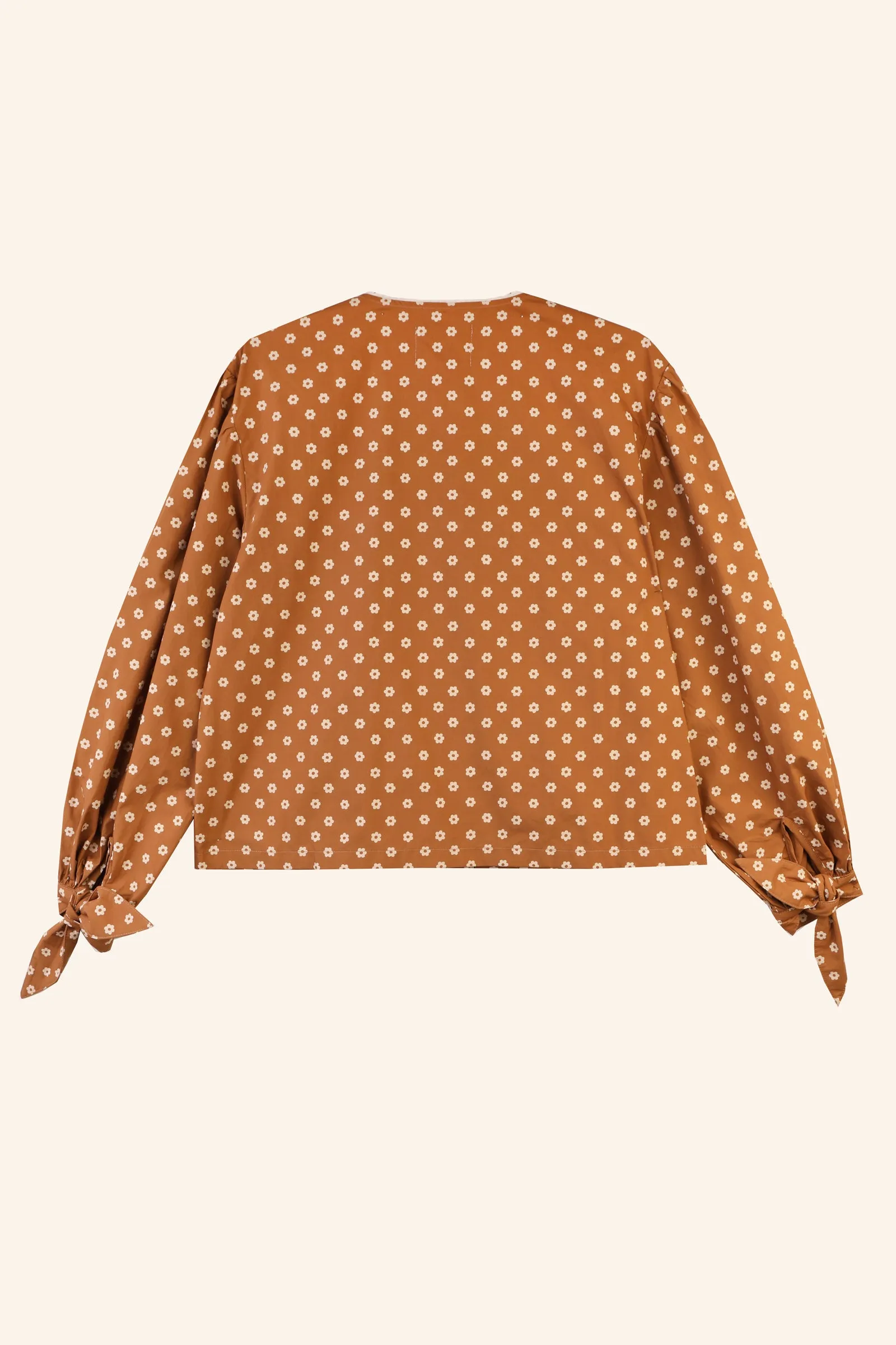 Medlar Top Daisy Print