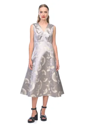 Elegant Megan Salmon M8103 Lotus Francesca Dress - Perfect for Any Occasion