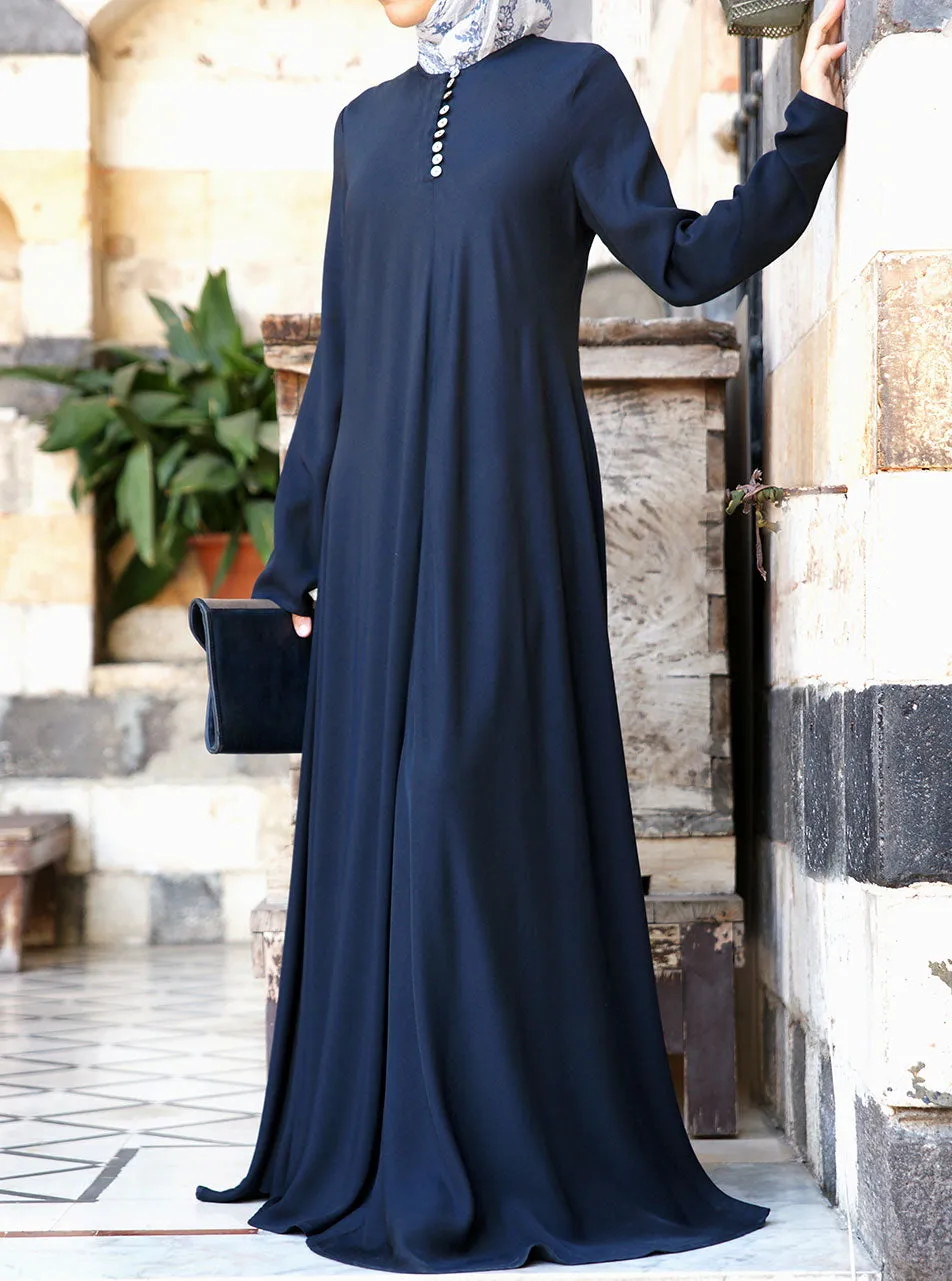 Mother of Pearl Flared Abaya