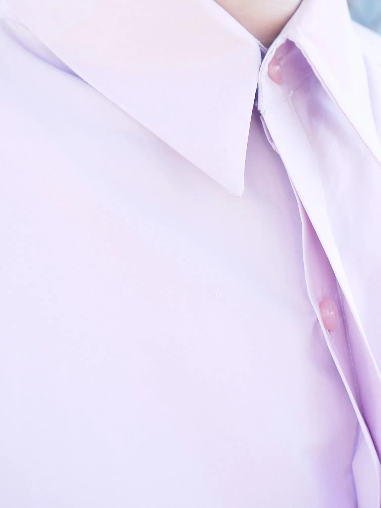 Origami Bellini Cotton Shirt / Pink