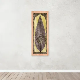 Pattachitra Lavender Tussar Painting