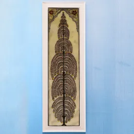 Pattachitra Ruby Tussar Painting
