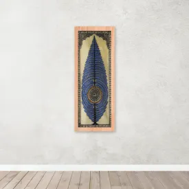 Pattachitre Azure Tussar Painting