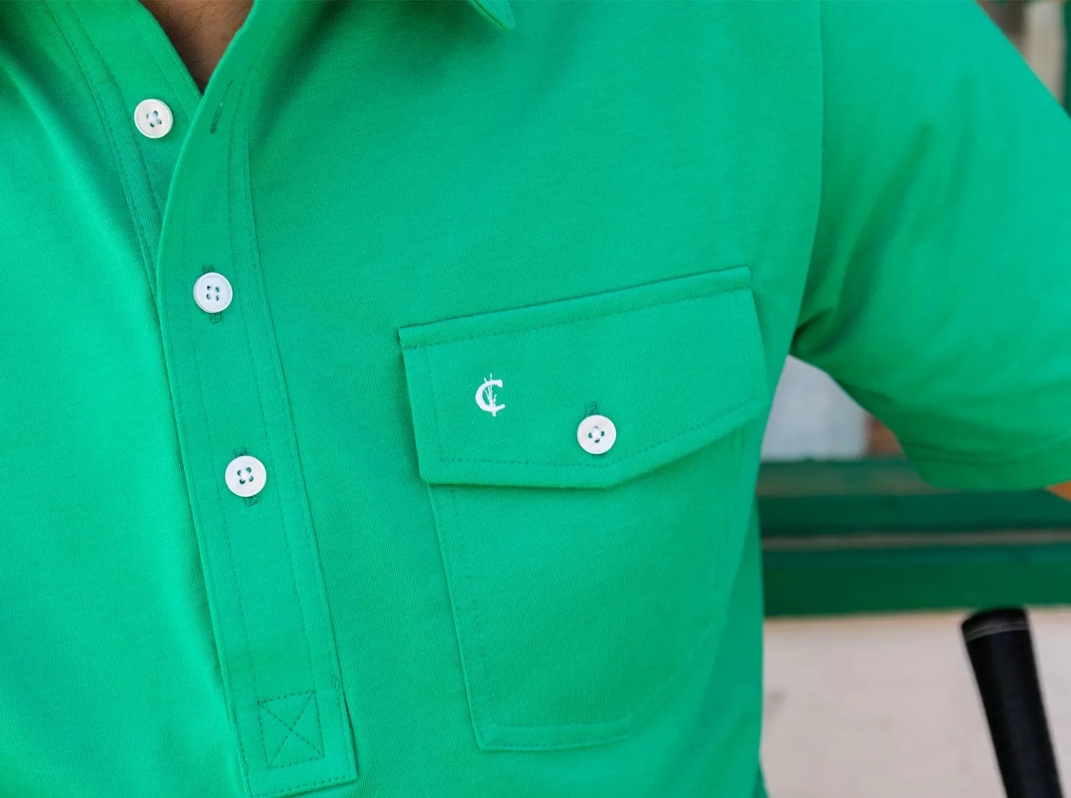 Performance Players Shirt - Golf Green