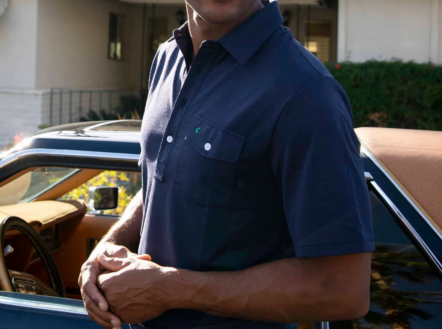 Performance Players Shirt - Nassau Navy